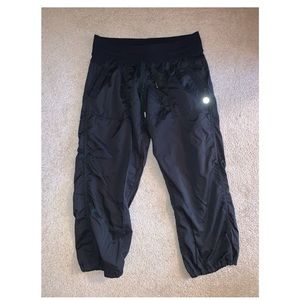Lululemon cropped studio pants